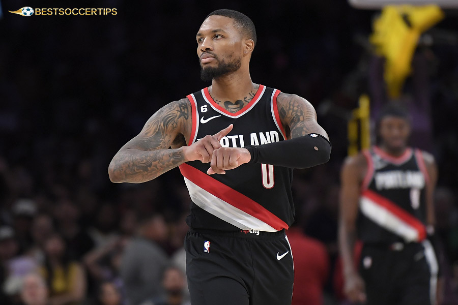 Damian Lillard - NBA top salary players