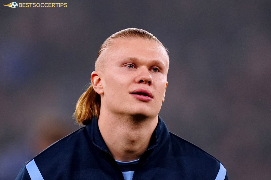 Erling Haaland, the best striker in the world at Manchester City