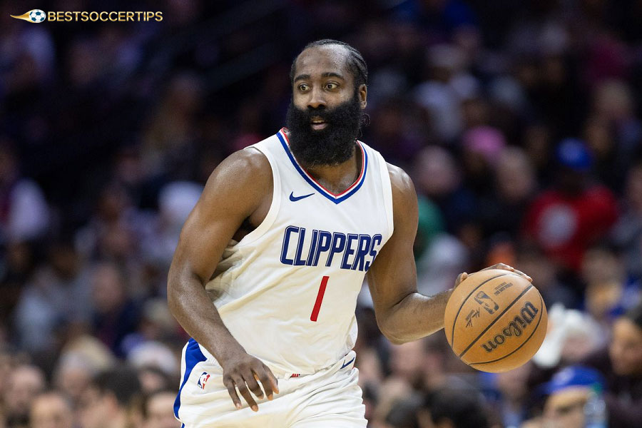 James Harden - NBA top paid players