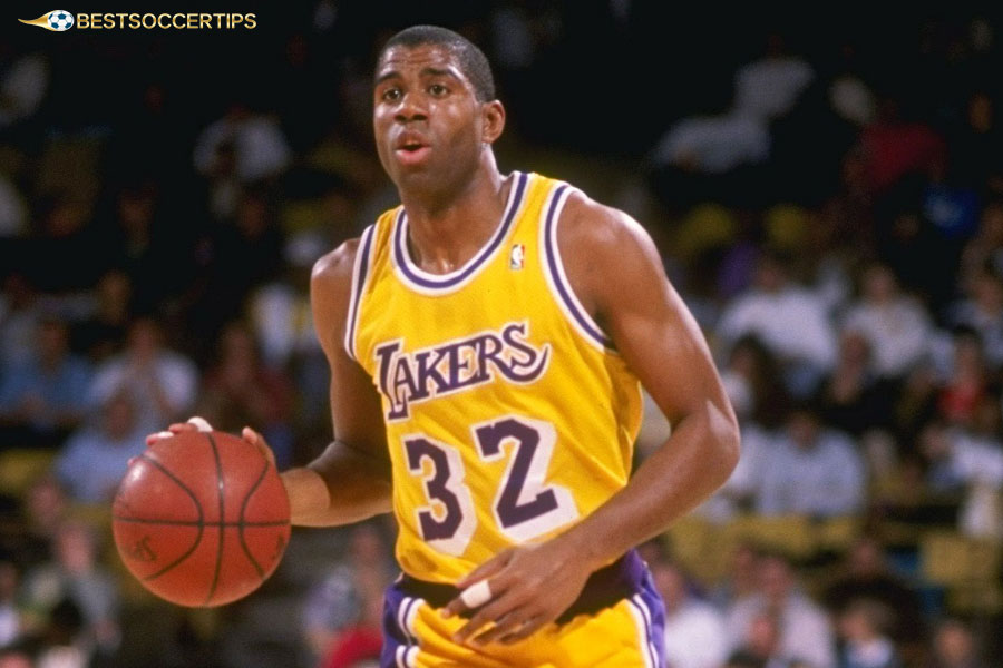 Magic Johnson -Top NBA players ever