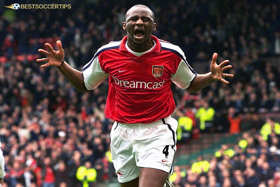 Patrick Vieira - Best footballers in the Premier League