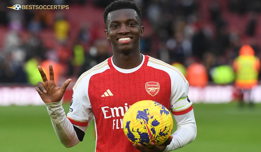 Nketiah – the young striker is always ready to explode whenever given the chance