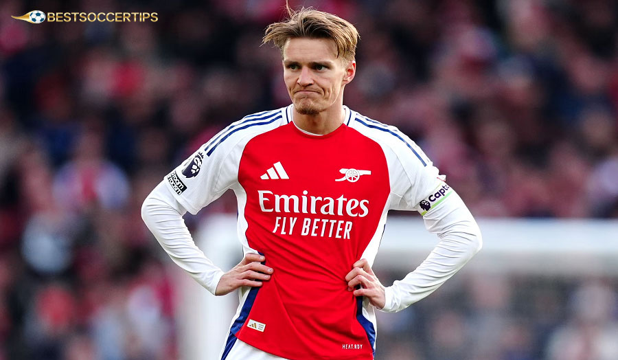 With great vision and attractive appearance, Odegaard is the heart of Arsenal