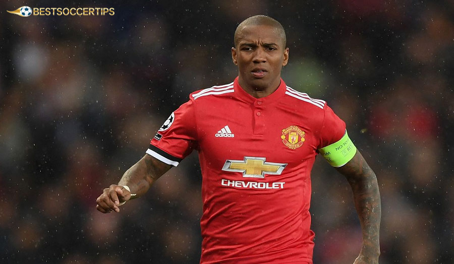 Ashley Young - The speedy winger with a stellar career in both England and Italy