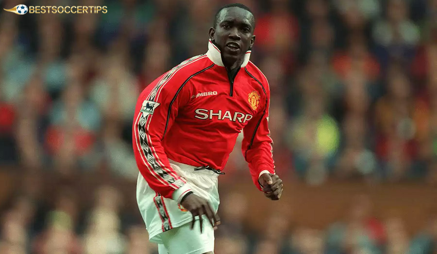 Dwight Yorke - The speedy and technical attacking star, always making a difference