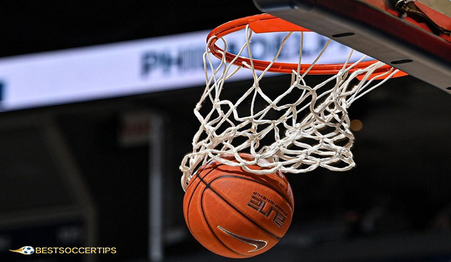 Hooping is the act of scoring points by throwing the ball into the basket