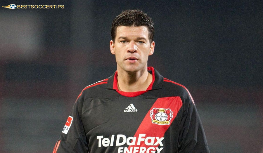Michael Ballack – Versatile midfielder, with outstanding strength and powerful long-range shooting ability