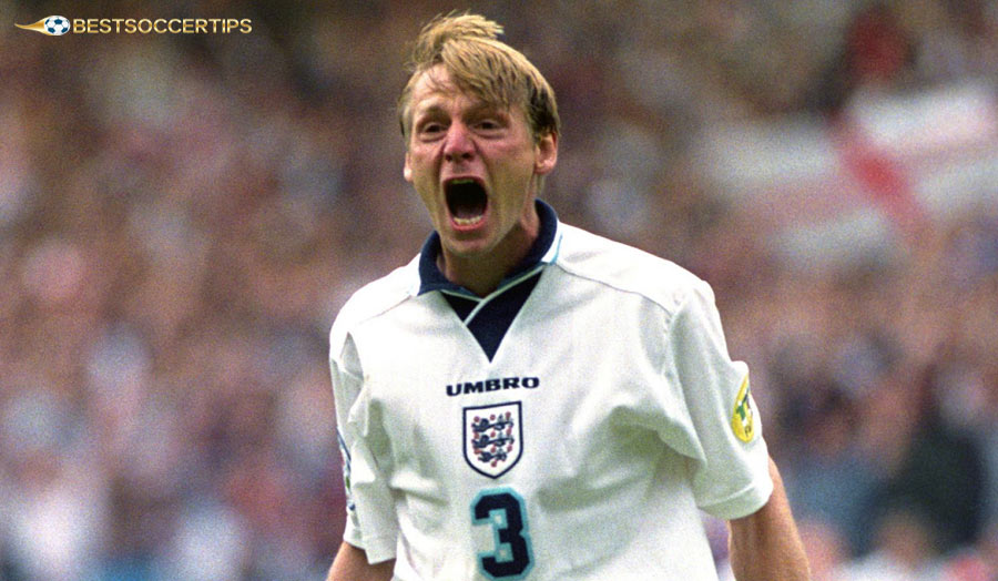 Stuart Pearce – Strong full-back, known for his free-kick ability and fierce fighting spirit on the pitch