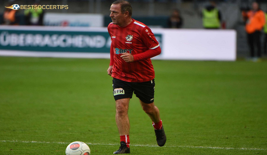 Uwe Bein – Creative midfielder with excellent tactical vision, part of the 1990 World Cup winning team