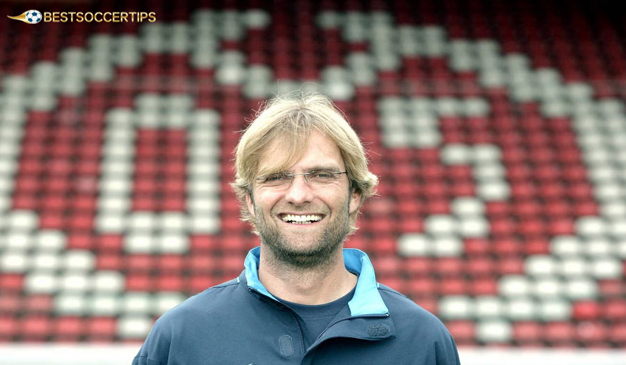 Jürgen Klopp - Mainz's loyal and steely symbol, captain and coach who led the team to its first Bundesliga promotion