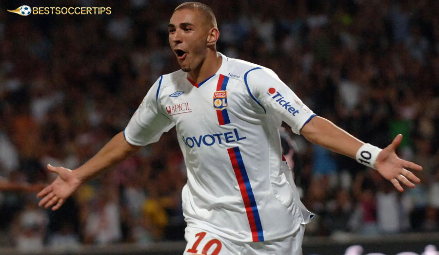 Karim Benzema - A talent that grew up at Lyon, reaching the pinnacle of world football