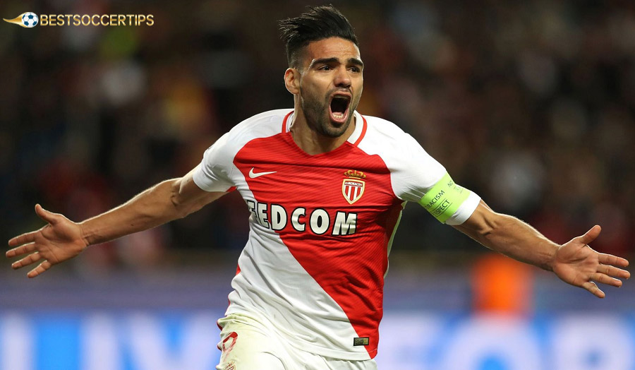 Radamel Falcao – Spiritual leader and main striker who brought Monaco to Ligue 1 championship