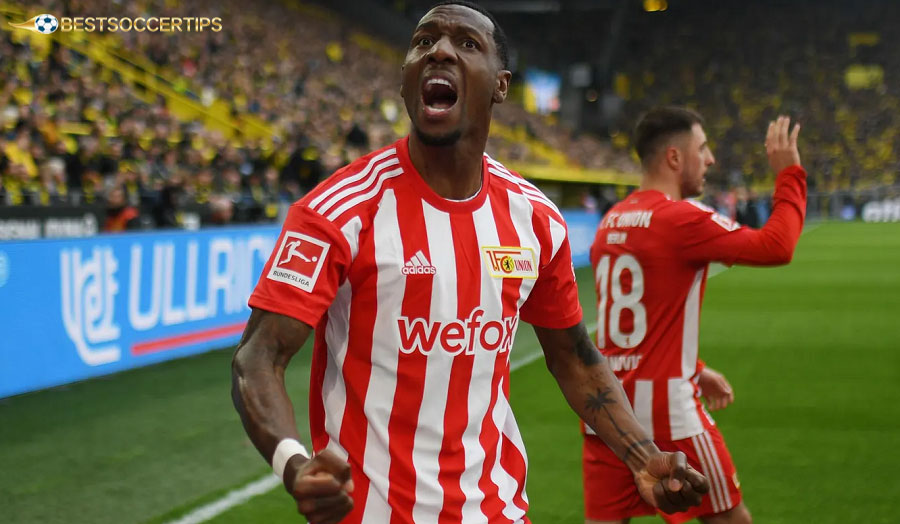 Sheraldo Becker – The speed drill that created breakthroughs, contributing to bringing Union into the top 4 of Bundesliga