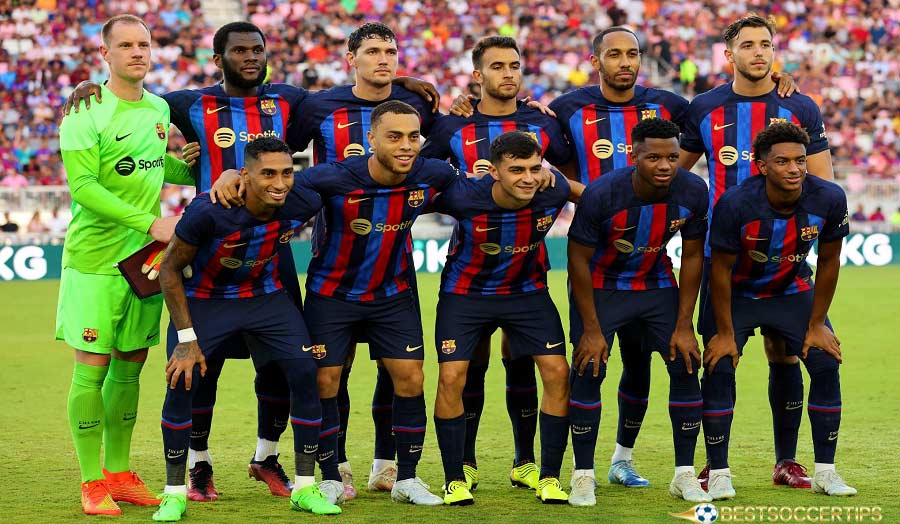 Barcelona – The tiki-taka icon with 97 titles and a characteristic controlling style of play