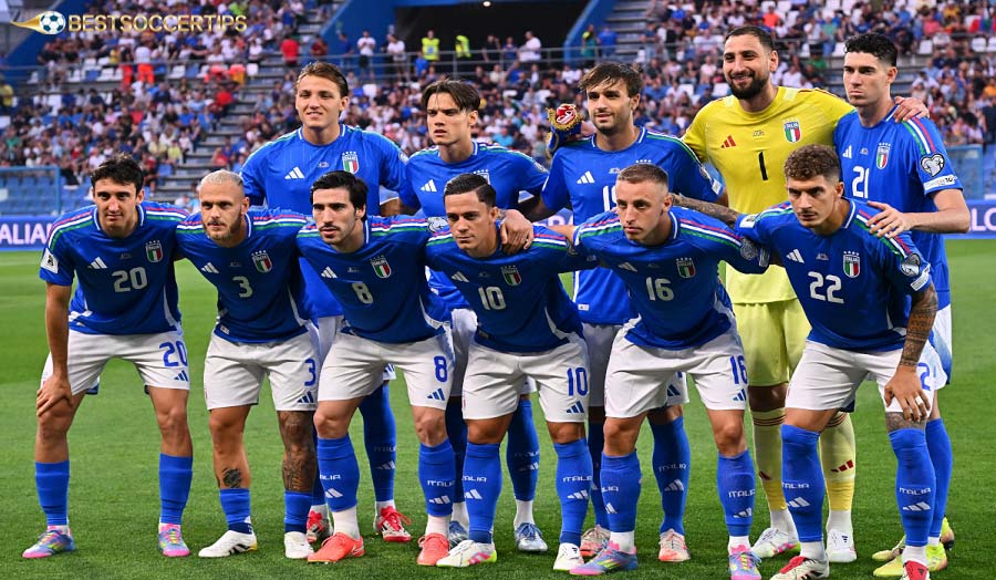 Italy - Top defense, solid and calculating play