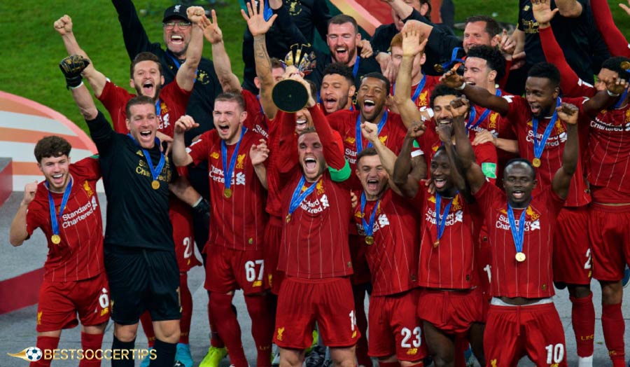 Liverpool – The emotional heart with the slogan “You’ll Never Walk Alone”