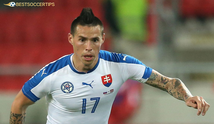 Marek Hamšík is a tactical icon with the ability to create clear advantages for individual bets