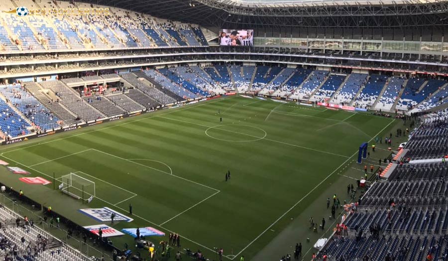 Monterrey's Estadio BBVA is Latin America's most modern stadium with a capacity of 53,000
