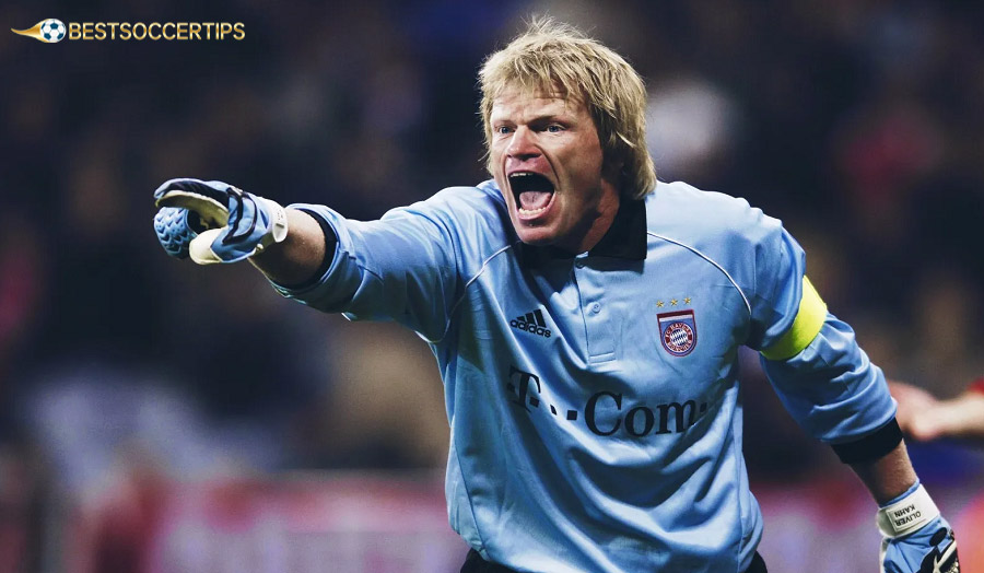 Oliver Kahn is a legendary goalkeeper with a steely spirit and extraordinary saving ability