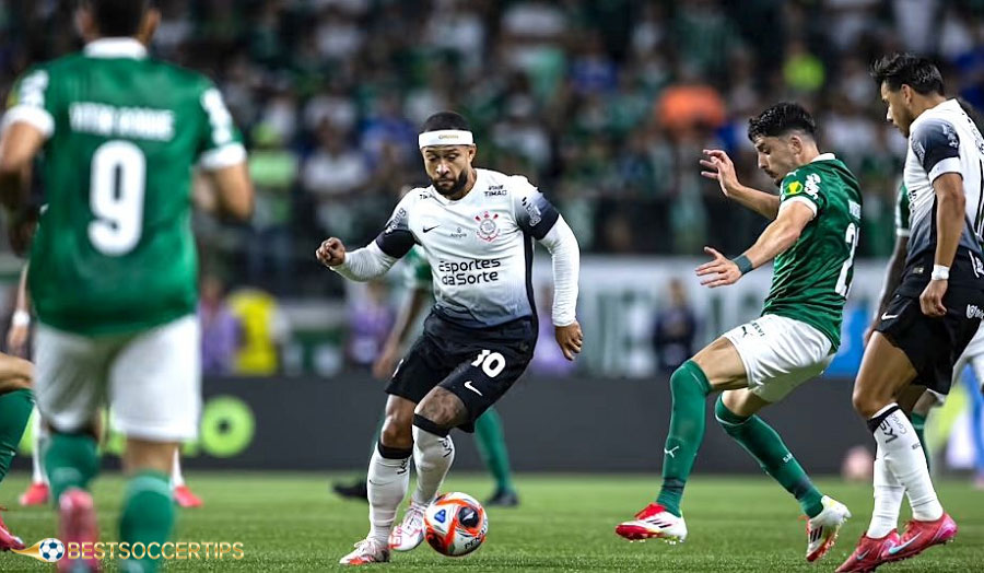 Paulista Derby between Palmeiras and Corinthians is a breathtaking Brazilian classic