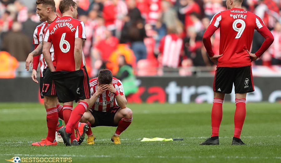 Sunderland 2005/06 - Weak performance, continuously choosing the opponent to win the bet