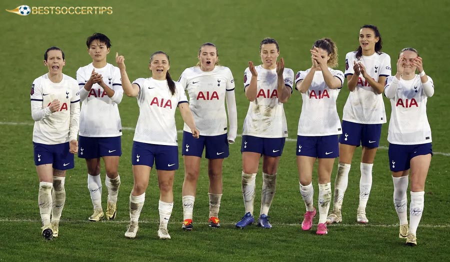 Tottenham Hotspur Women - Clearly improving, open attacking and with explosive potential in the top group