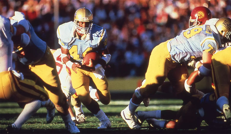 Gaston Green UCLA running back, all-time rushing leader of his era