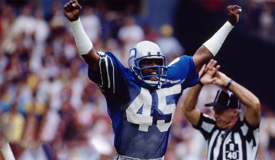Kenny Easley UCLA safety, All-American and NFL Defensive Player of the Year