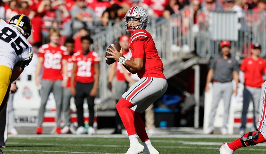 C.J. Stroud, one of the best current Ohio State football players leading the next era
