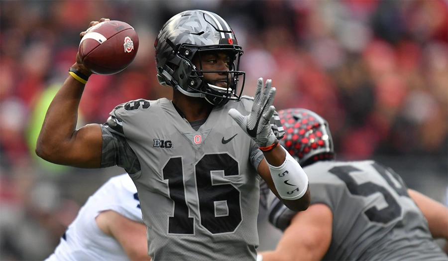 J.T. Barrett, one of the best Ohio State football players known for leadership and versatility